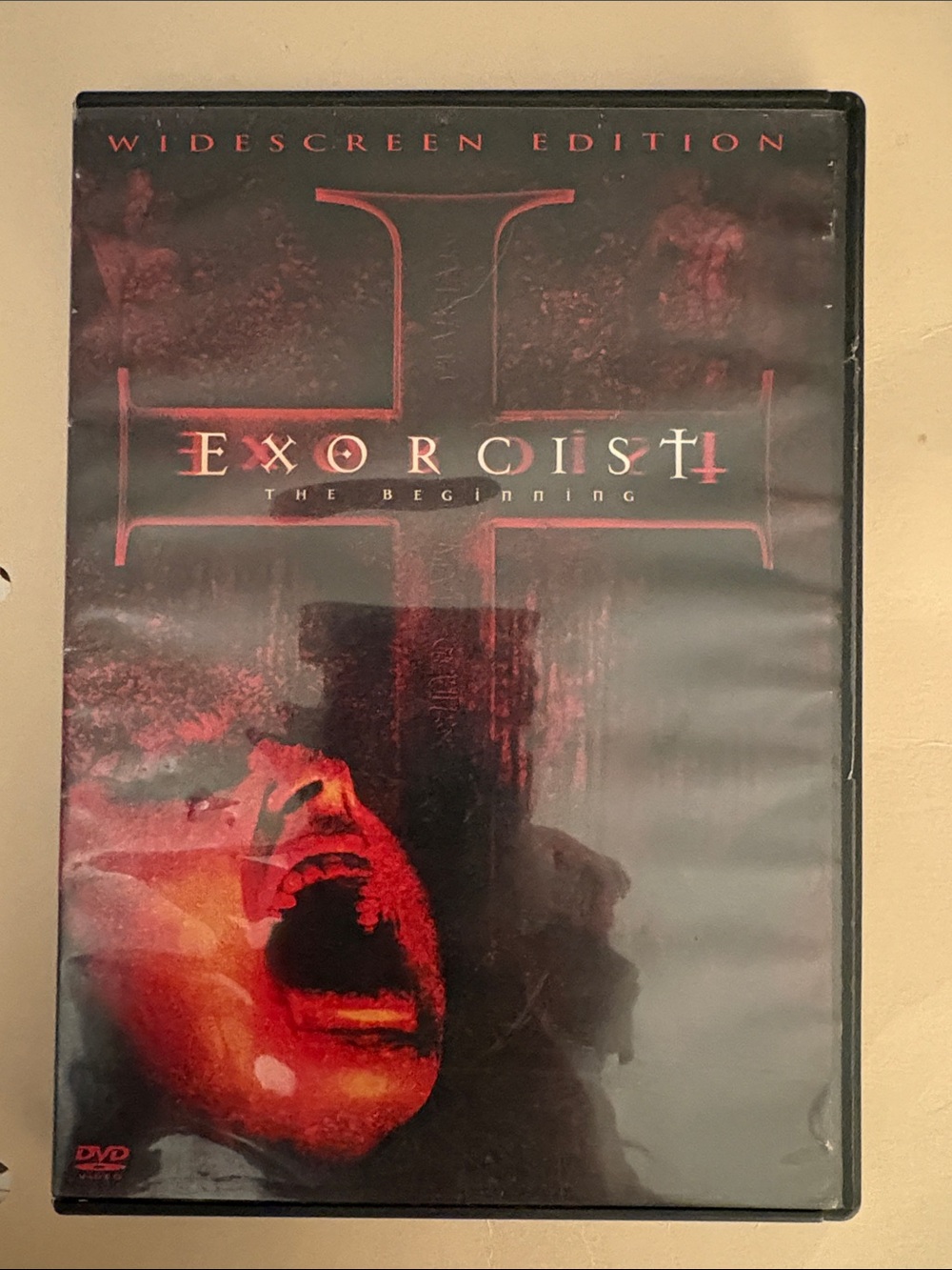 Exorcist: The Beginning Wall Art Poster - Black & Red